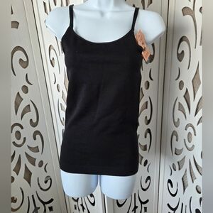 Shapermint Black Scoop Neck Cami XL NWT Stretch Shapewear Tank Adjustable